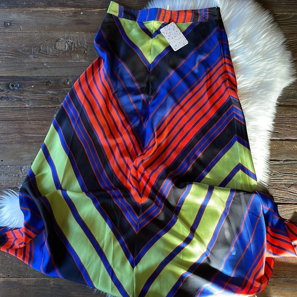 Free People Olympia maxi skirt NWT size 4 - Picture 3 of 7